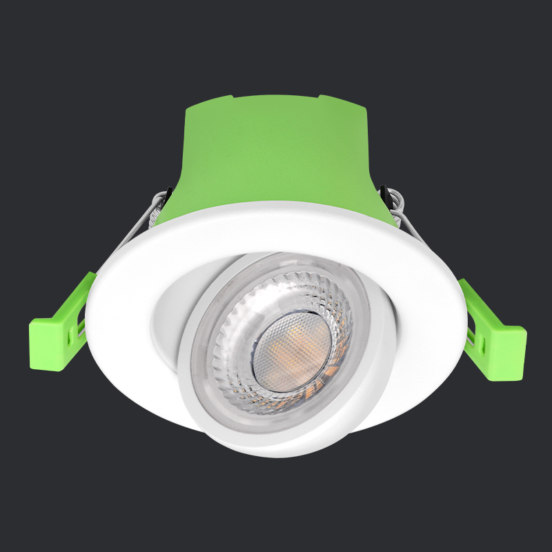 5/8W LED FIRE RATED DOWNLIGHT -ROTATABLE RANGE